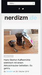 Mobile Screenshot of nerdizm.de
